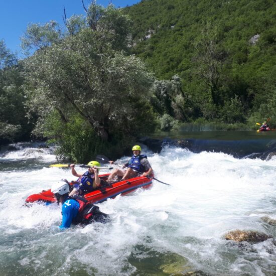 canoe safari day tour split omis cetina river